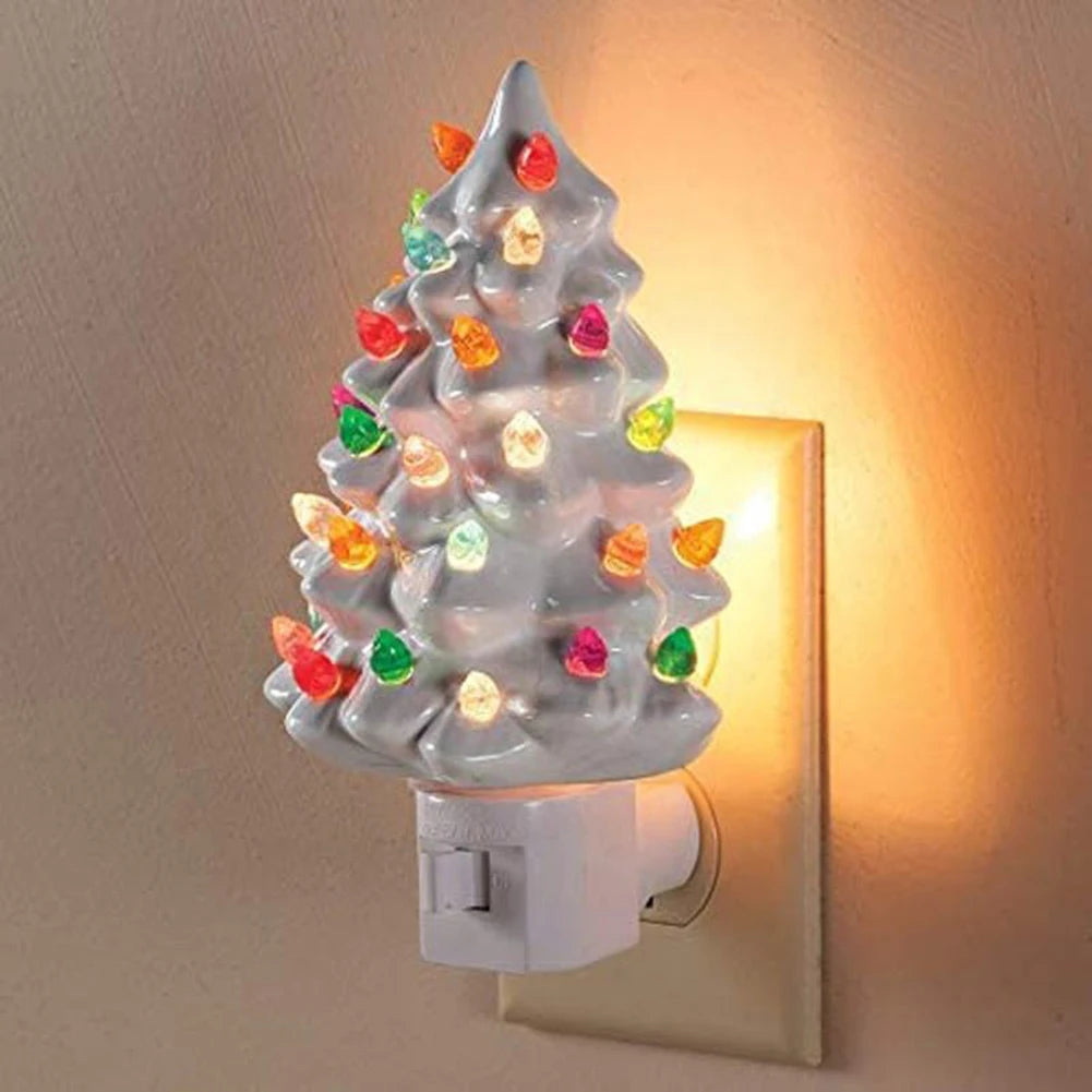 Vintage Christmas Tree LED Night Light