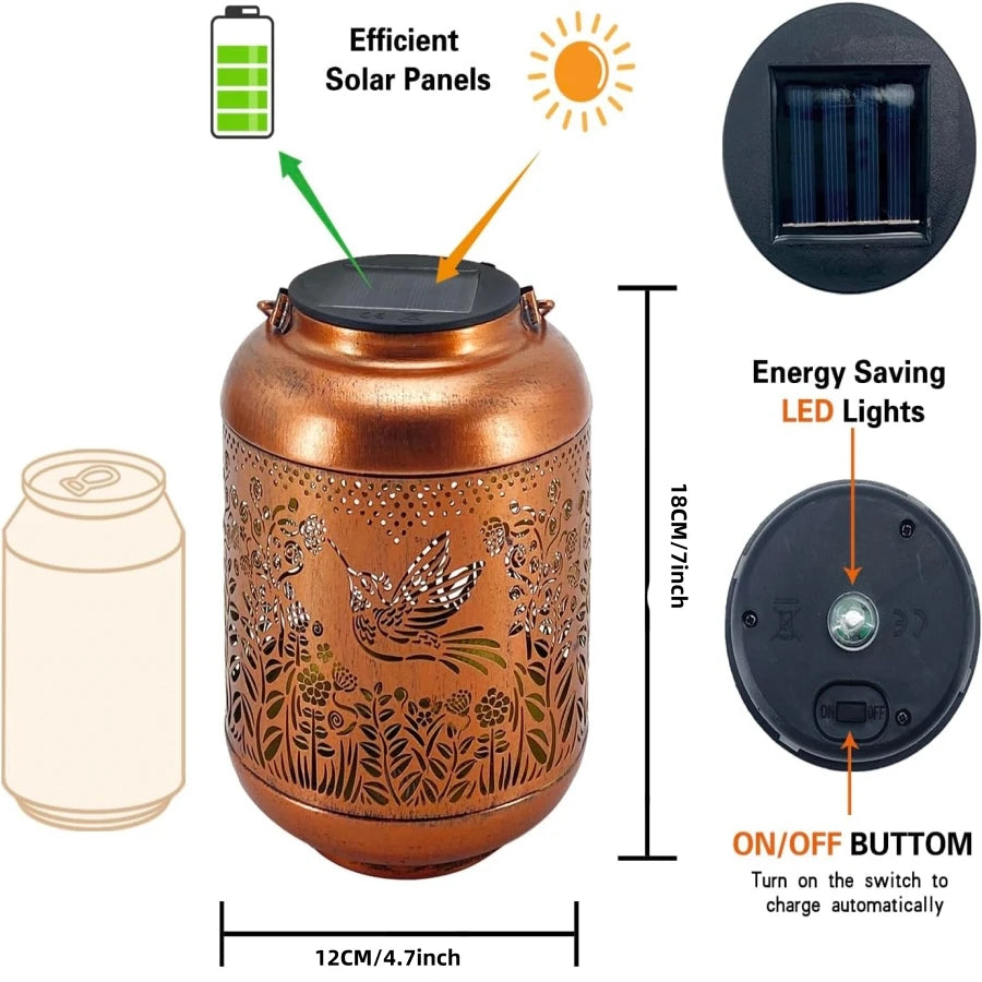 Hummingbird Solar Lantern (LED)